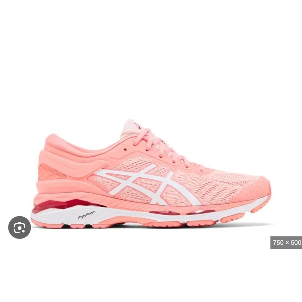 Asics Womens Gel Kayano 24 T799N Coral Running Shoes Women's 7